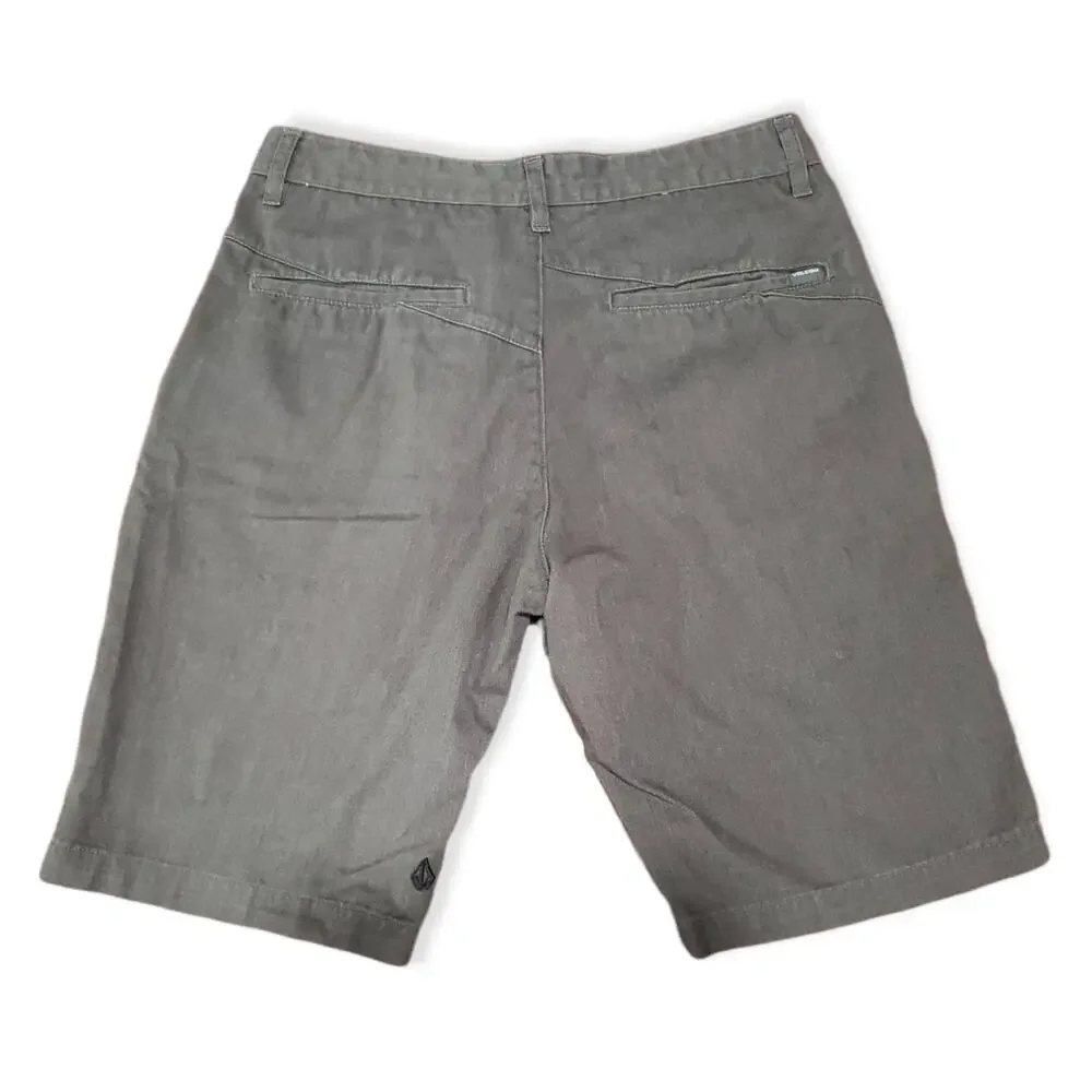 Volcom Charcoal Gray Men Shorts - Size 31